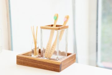 Cepillo de dientes suave infantil de bambú Moso