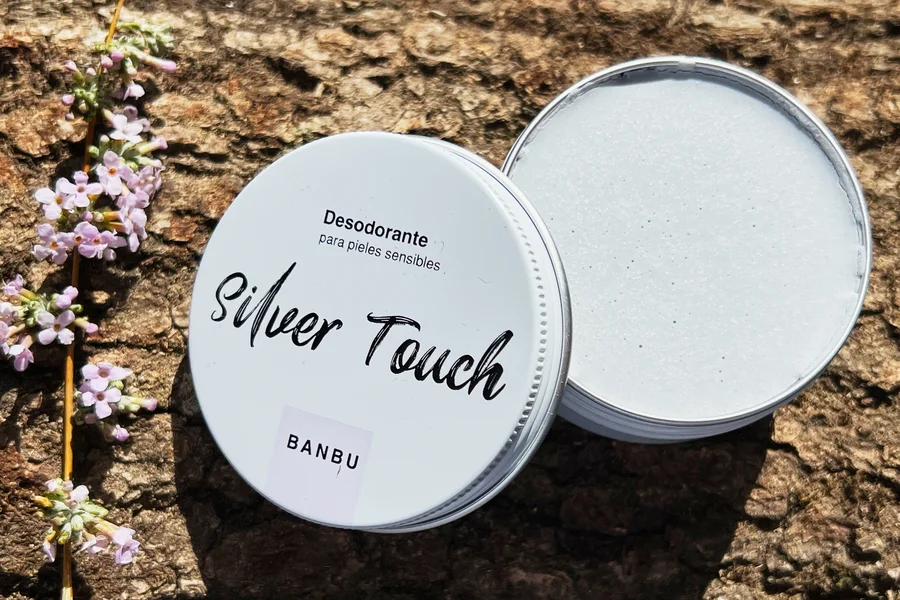 Desodorante natural ecológico Silver Touch para pieles sensibles